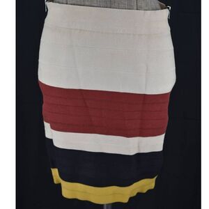 Band of Outsiders Boy Color Block Midi Skirt - 36 / 6